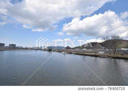 Spring Miyagi Ishinomaki City Former Kitakami River Spring Miyagi Ishinomaki City Former Kitakami River 76908728
