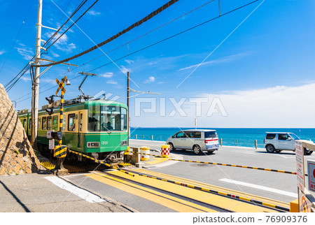 Shonan Beach Enoden and Shichirigahama 76909376