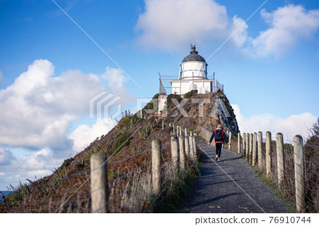 sea, new zealand, light house 76910744