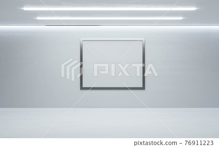 big horizontal orientation blank billboard on modern white wall in subway tunnel 3d render illustration big horizontal orientation blank billboard on modern white wall in subway tunnel 3d render illustration 76911223