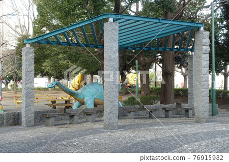 Dinosaur model of Shinagawa Ward Children's Forest Park 76915982
