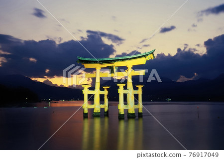 宮島鳥居 宮島鳥居 76917049