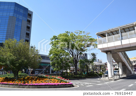 埼玉市北區宮原站西口街景 埼玉市北區宮原站西口街景 76918447