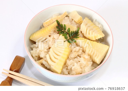 Bamboo shoots rice Bamboo shoots rice 76918637