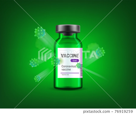 Covid-19 vaccine versus virus vector concept. Covid-19 vaccine versus virus vector concept. 76919259
