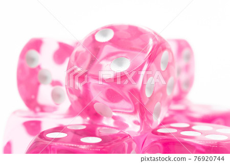 骰子白色背景 骰子白色背景 76920744