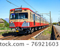 大安站附近運行的Sangi Railway 801 series 803F（西武赤電複興色） 76921603
