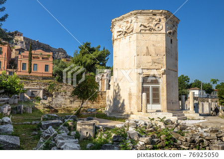 Tower of Winds or Aerides in Roman Agora, Athens, Greece Tower of Winds or Aerides in Roman Agora, Athens, Greece 76925050