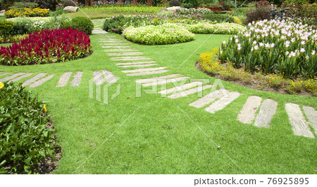 Beautiful flower garden Beautiful flower garden 76925895