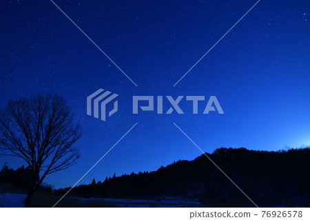 Starry sky of Tonomine plateau 76926578