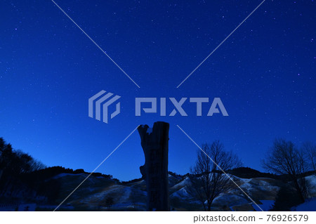 Starry sky of Tonomine plateau 76926579