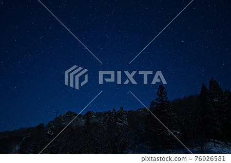 Starry sky of Tonomine plateau 76926581