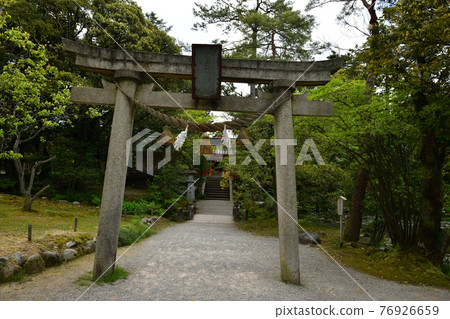Itaya Shrine in Kenrokuen 76926659