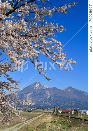 Banetsukoshi線和萬代（福島·豬苗代町） 76926697