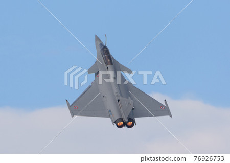French Air Force Rafale B on the clouds French Air Force Rafale B on the clouds 76926753