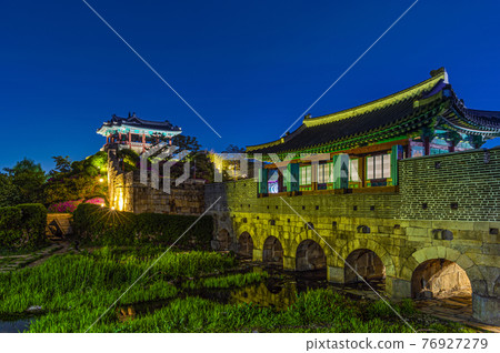 Suwon Hwaseong Fortress Spring Suwon Hwaseong Fortress Spring 76927279