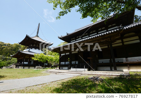 和歌山縣根五郎寺 Oto 和 Daidenpodo 岩出市 76927817
