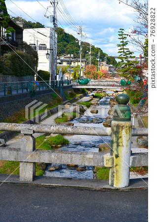 玉造溫泉 玉湯川散步道 島根縣松江市 玉造溫泉 玉湯川散步道 島根縣松江市 76928822