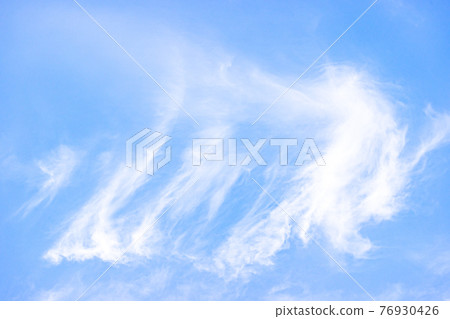 Background material Clouds and blue sky Background material Clouds and blue sky 76930426