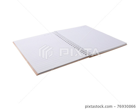 open book on white background,with clipping path open book on white background,with clipping path 76930866