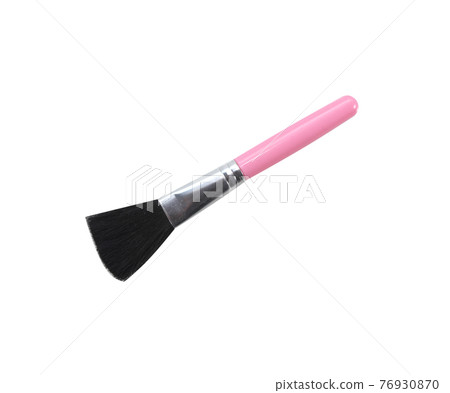 Makeup Brush on white background Makeup Brush on white background 76930870