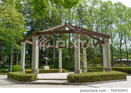 栃木中央公園八角涼亭（栃木縣宇都宮市，4月拍攝） 76930945