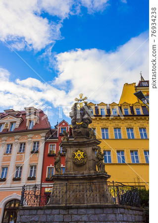 Pillar of the Holy Trinity, Karlovy Vary - Czech Republic 76934238