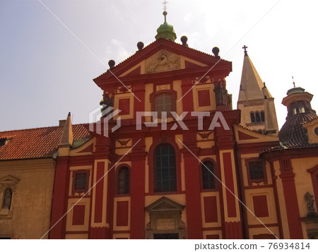 Prague, Czech Republic: St. George's Basilica, was originally consecrated in 1185 76934814