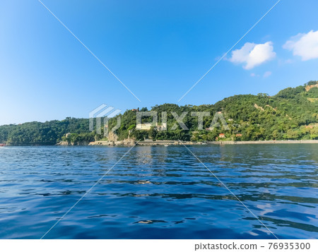 Santa Margherita Ligure, Liguria Italia - watching the coast fro Santa Margherita Ligure, Liguria Italia - watching the coast fro 76935300