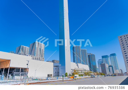 東京中央清潔工廠(晴海清潔工廠)的街景 東京中央清潔工廠(晴海清潔工廠)的街景 76935386