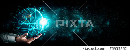 Global network connection covering earth with link of innovative perception 76935862