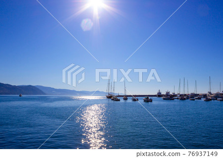 The beach of Santa Margherita Ligure 76937149