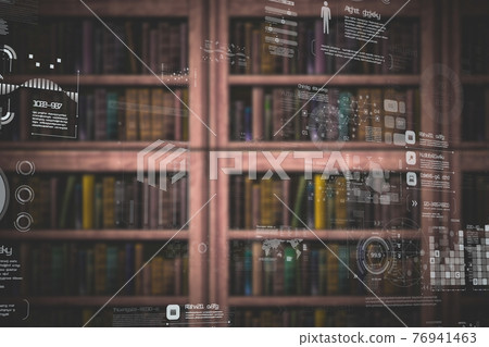 Space with old books Space with old books 76941463