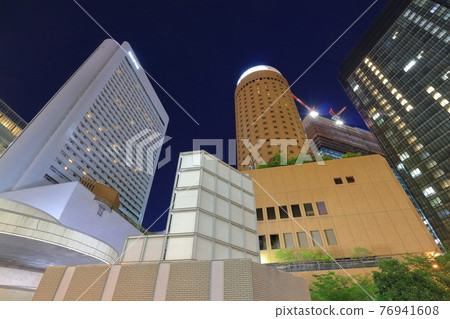 [Osaka] Night view of Umeda, Osaka 76941608