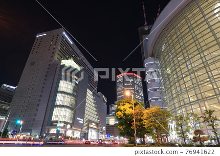 【大阪府】大阪梅田夜景JR大阪站 【大阪府】大阪梅田夜景JR大阪站 76941622