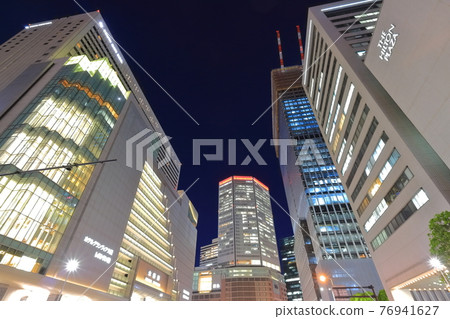 [Osaka Prefecture] Osaka Umeda night view JR Osaka Station 76941627