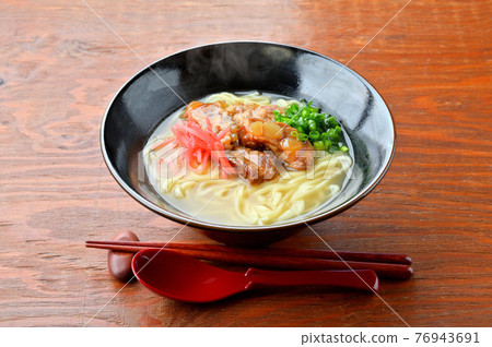 Note) Steam is synthetic. Okinawa soba, soki soba, soki soba, Okinawan food, local food, local gourmet. Note) Steam is synthetic. Okinawa soba, soki soba, soki soba, Okinawan food, local food, local gourmet. 76943691