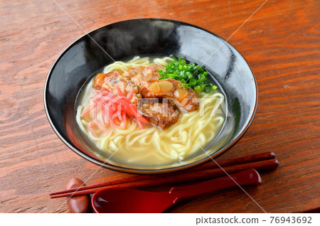 Note) Steam is synthetic. Okinawa soba, soki soba, soki soba, Okinawan food, local food, local gourmet. Note) Steam is synthetic. Okinawa soba, soki soba, soki soba, Okinawan food, local food, local gourmet. 76943692