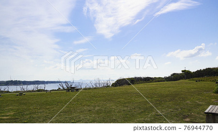 湘南三浦半島最南端神奈川縣三浦市城島的春天 湘南三浦半島最南端神奈川縣三浦市城島的春天 76944770