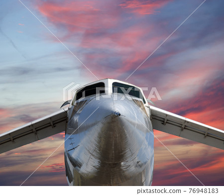 The Tupolev Tu-144 (NATO name: Charger) was a Soviet supersonic transport aircraft, similar to the concord The Tupolev Tu-144 (NATO name: Charger) was a Soviet supersonic transport aircraft, similar to the concord 76948183