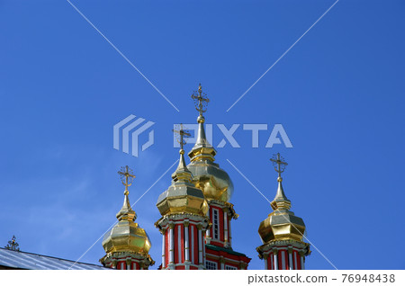 Trinity Sergius Lavra in Sergiev Posad. Russian Federation. UNESCO World Heritage Site. Trinity Sergius Lavra in Sergiev Posad. Russian Federation. UNESCO World Heritage Site. 76948438