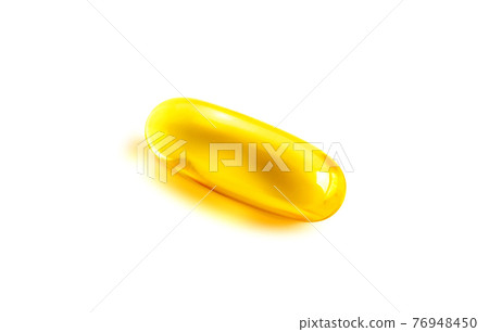 Fish Oil Capsules source of high omega-3 and vitamin for health care isolated on white background Fish Oil Capsules source of high omega-3 and vitamin for health care isolated on white background 76948450