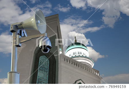 Moscow Cathedral Mosque, Russia -- the main mosque in Moscow, new landmark 76949159