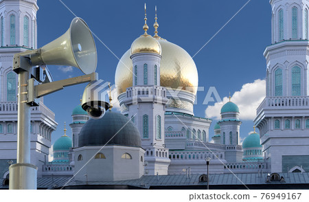 Moscow Cathedral Mosque, Russia -- the main mosque in Moscow, new landmark 76949167