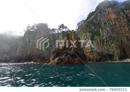 In the summer of 2020, the scenery of Kitayamazaki and its surroundings in Iwate Prefecture In the summer of 2020, the scenery of Kitayamazaki and its surroundings in Iwate Prefecture 76950313