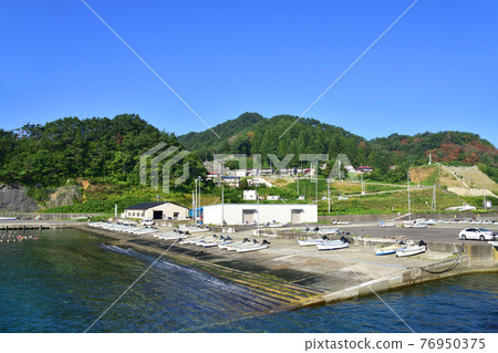 In the summer of 2020, the scenery of Kitayamazaki and its surroundings in Iwate Prefecture In the summer of 2020, the scenery of Kitayamazaki and its surroundings in Iwate Prefecture 76950375