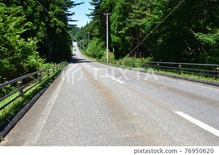 Scenery of Kitayamazaki, Iwate Prefecture and its surroundings in the summer of 2020 Scenery of Kitayamazaki, Iwate Prefecture and its surroundings in the summer of 2020 76950620