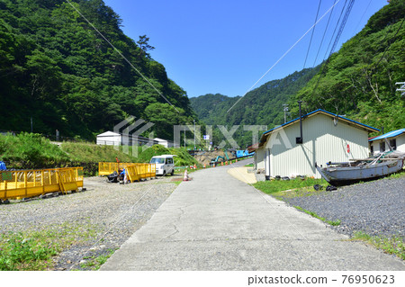 Scenery of Kitayamazaki, Iwate Prefecture and its surroundings in the summer of 2020 Scenery of Kitayamazaki, Iwate Prefecture and its surroundings in the summer of 2020 76950623