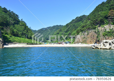 Scenery of Kitayamazaki, Iwate Prefecture and its surroundings in the summer of 2020 Scenery of Kitayamazaki, Iwate Prefecture and its surroundings in the summer of 2020 76950626