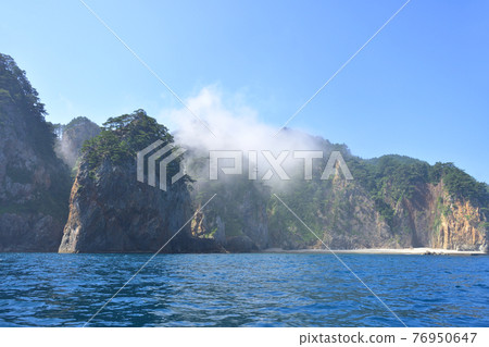 2020年夏天岩手縣北山崎市及周邊的景色 76950647